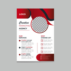 Business Flyer Corporate Flyer Template Geometric shape Flyer Circle Abstract Colorful conceptsBrochure design, cover modern layout, annual report, poster, flyer in A4
