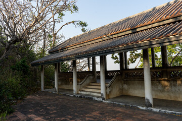 Fototapeta premium Phra Nakhon Khiri Festival 36th , beautiful fireworks and events at Phetchaburi Thailand : 20 March 2023