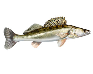 Common zander, Sander lucioperca