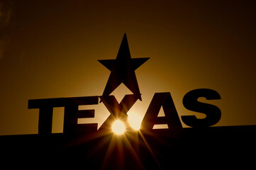 Texas Sigin with Lone Star