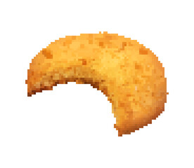 Realistic Bitten Cookie