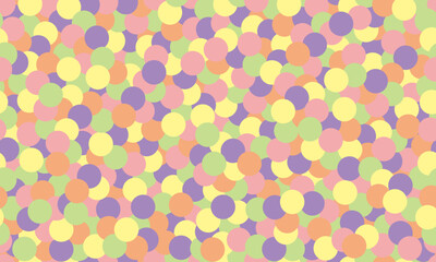 Vector background with seamless circular pattern