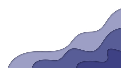 Wave Pappercut Background