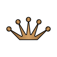 Crown icon on white.