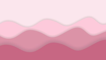 Wave Papercut Background