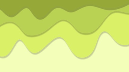 Wave Papercut Background