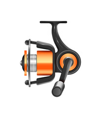 Obraz premium Spinning Reel Illustration