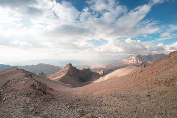 Breathtaking mountain landscape. The Anti Taurus Mountains. Aladaglar National Park. Turkey..