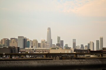 Fototapeta na wymiar San Francisco skyline 