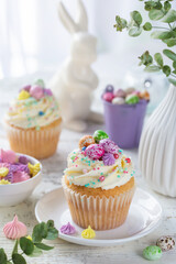 sweet and tasty Easter cupcakes