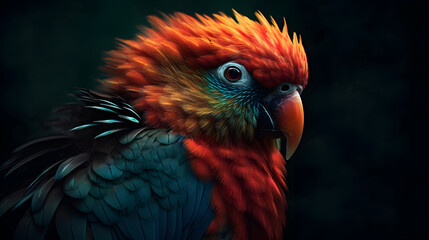 Fototapeta premium rainbow lorikeet