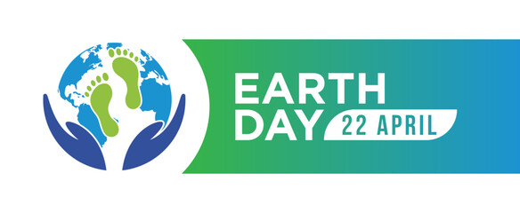 Earth Day. International Mother Earth Day. World Environmental day. Clean vector illustration background banner
