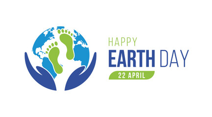 Earth Day. International Mother Earth Day. World Environmental day. Clean vector illustration background banner