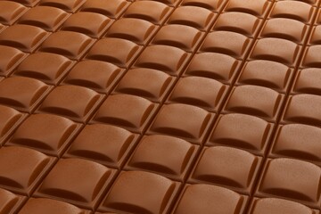 Fototapeta premium 3D rendering of a milk chocolate background
