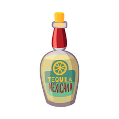 Tequila Flat Illustration