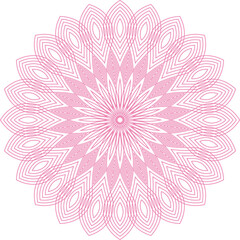 Ornament of guilloche, border pink watermark frame