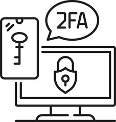 2FA password authentication, 2 factor verification