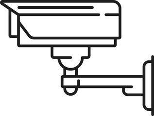 CCTV icon security system, surveillance camera