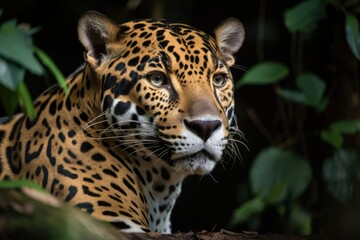 Fototapeta na wymiar Summit Park Jaguar (Panama). Generative AI