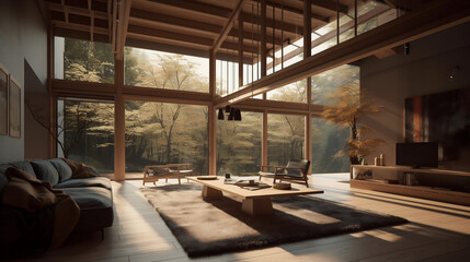 Stair designs, interior design, concepts and ideas. house designs. Living room designs. Generative AI.