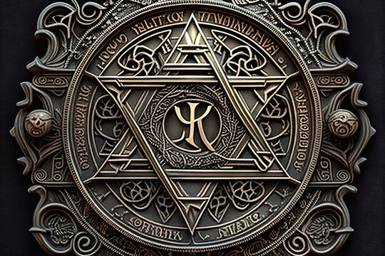 Tetragrammaton Symbol - Generative AI