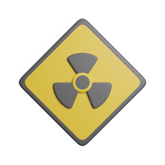 Radioactive Sign Warning