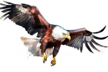 Fototapeta premium american bald eagle