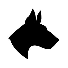 simple dog icon