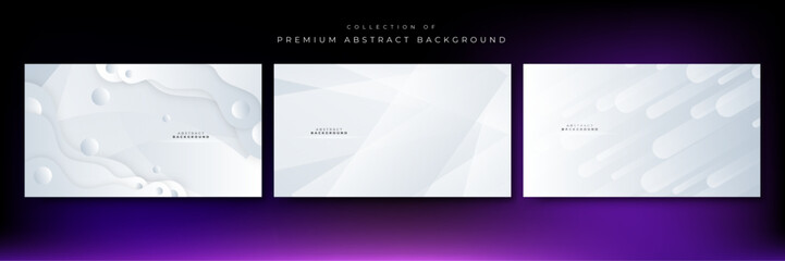 Abstract white background