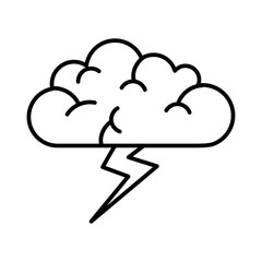 Brainstorming teamwork and Management icon with black outline style. teamwork, business, meeting, team, people, group, businessman. Vector Illustration