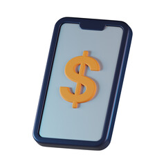 Smartphone Investment 3D Icon