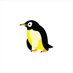 A beautiful penguin vector art work.