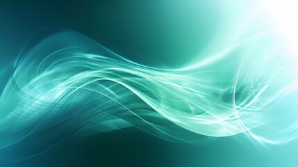 Naklejka premium Abstract Light Background with Flow: A Stylish and Clean Highkey Design for Presentations, Generative AI
