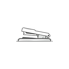 Stapler icon isolated vector graphics