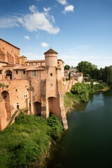 Church in Gaillac in France