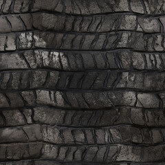 close up of a tire