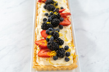 Mascarpone tart