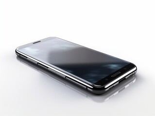 A stylish and modern smartphone on a white background