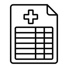 Fototapeta premium Medical Report