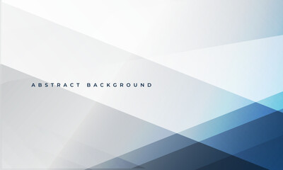 White and blue modern abstract background. Light abstract backdrop with geometric shapes. Vector illustration