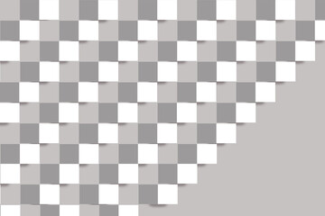 A checkered background is used in various activities.