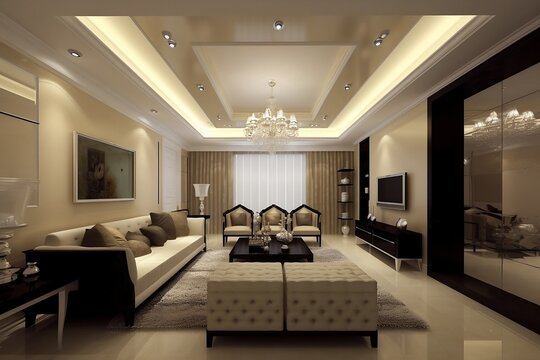 Interior Design - Stylish Room with Modern Decor