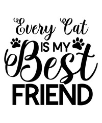 every cat is my best friend svg