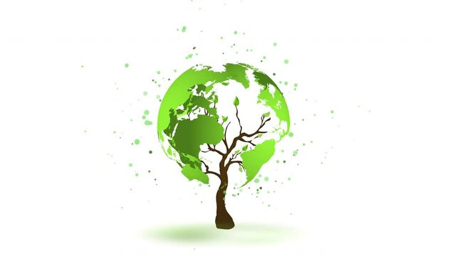 World environment day realistic background