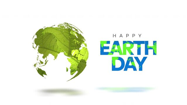 World environment and earth day concept on white background