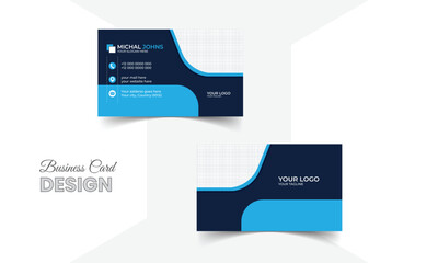 Corporate business card template, Modern business card design template, Clean professional business card template, visiting card, business card template
