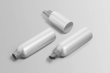 3D Render of Cosmetic Bottle for Mockup