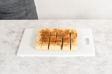 Christmas Eggnog fudge