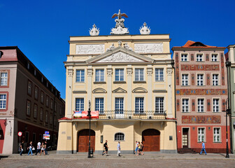 Dzialynski Palace. Poznan, Greater Poland Voivodeship, Poland.