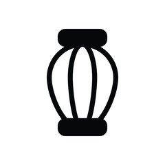 Air Lamp icon vector stock.